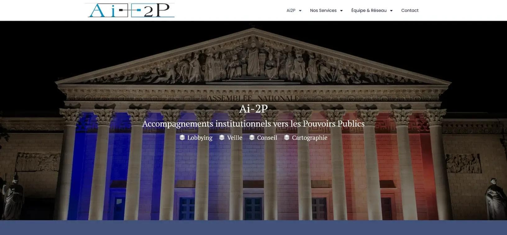 AI2P - Cabinet de conseil spécialisé dans la veille d’actualité politique et parlementaire